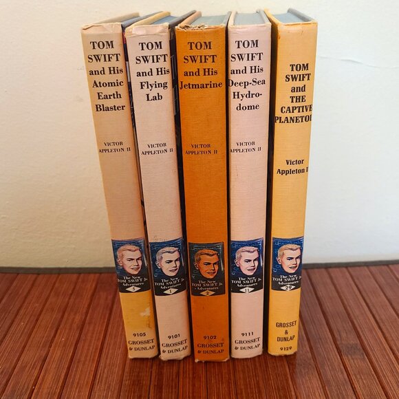 Five Tom Swift Hardcover YA Books - Picture 6 of 12